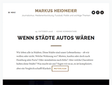 Tablet Screenshot of markusheidmeier.de